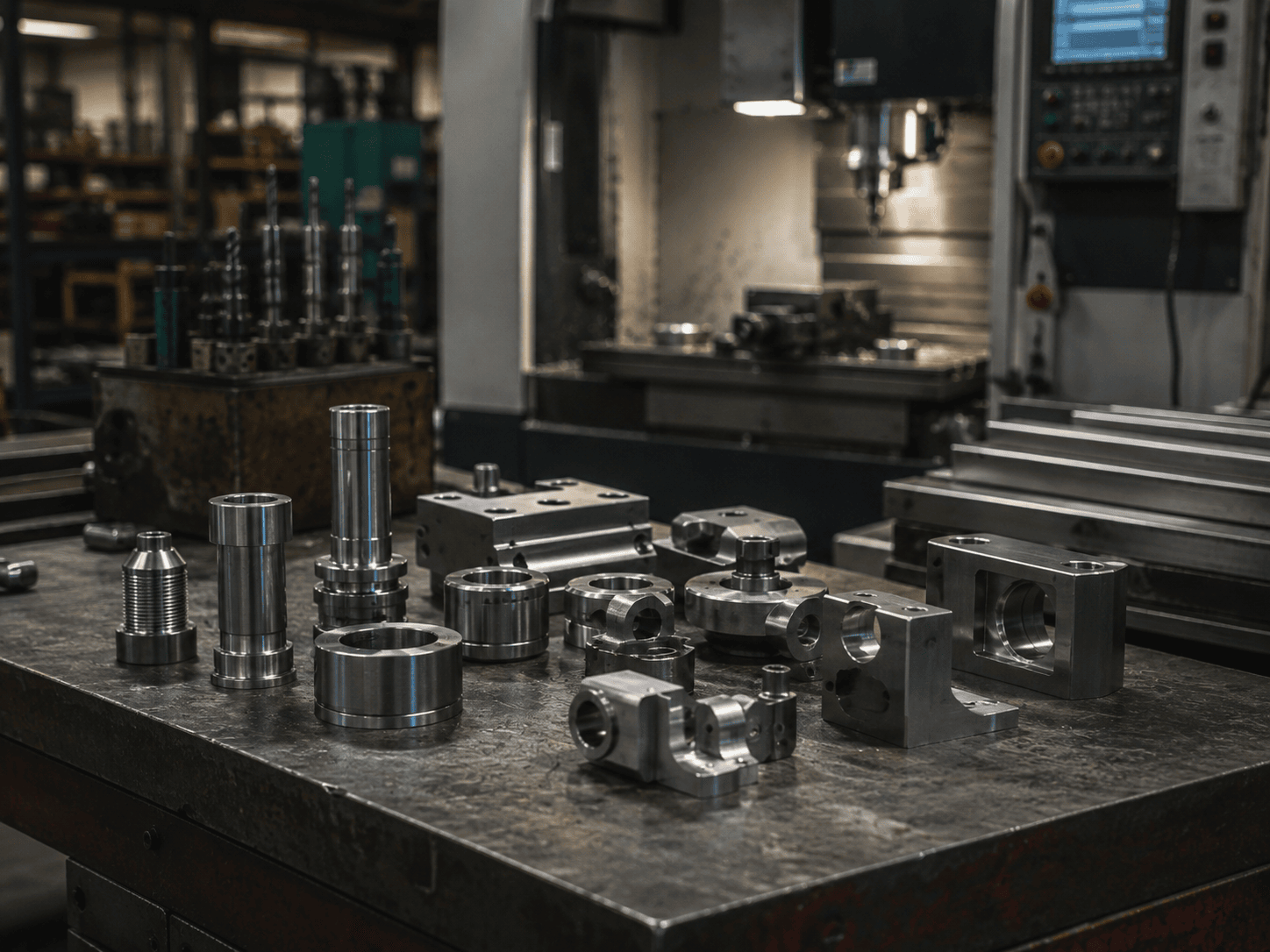 Custom machined parts